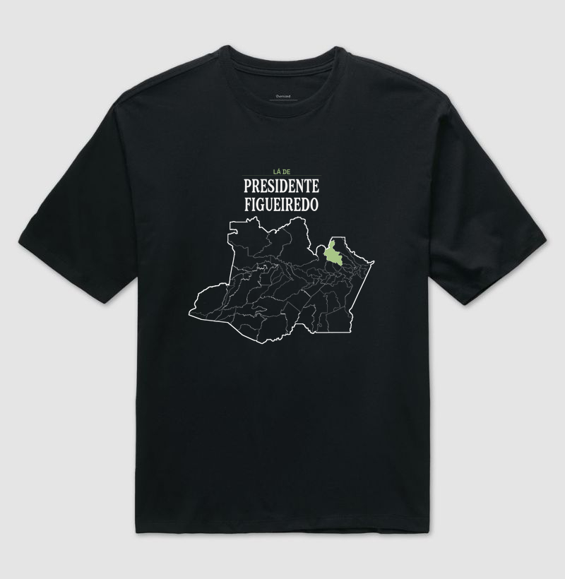 Presidente Figueiredo | Território AM - Camiseta Oversized