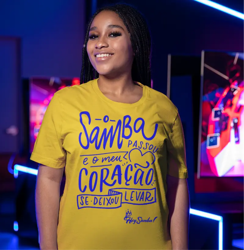 O Samba passou e meu coração se deixou levar