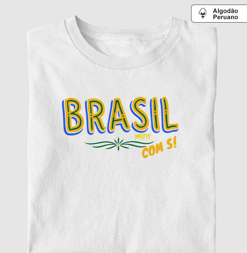 Brasil com S- lettering caminhão