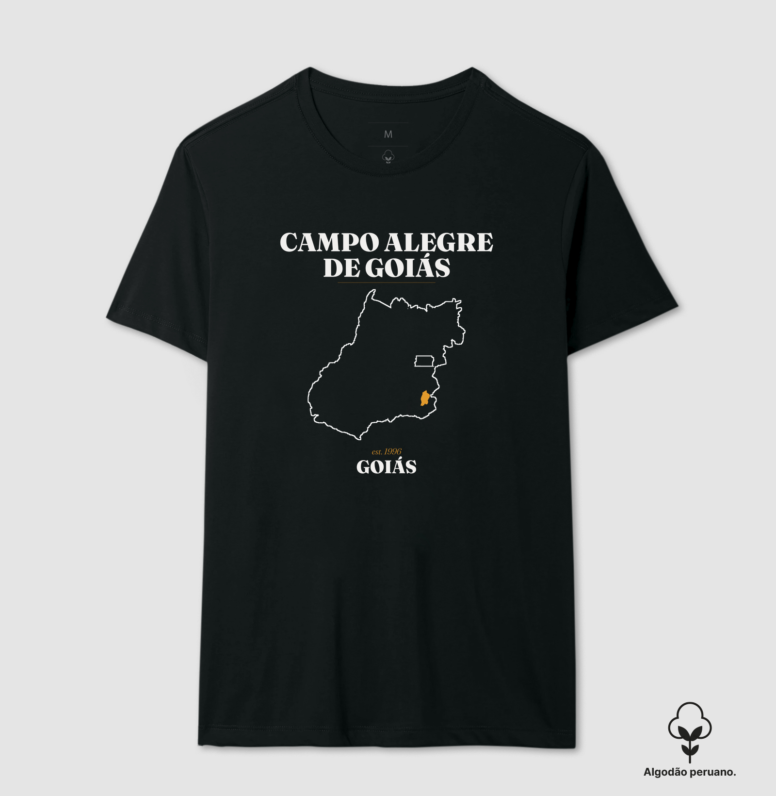 Campo Alegre de Goiás | Legado GO - Camiseta Algodão Peruano