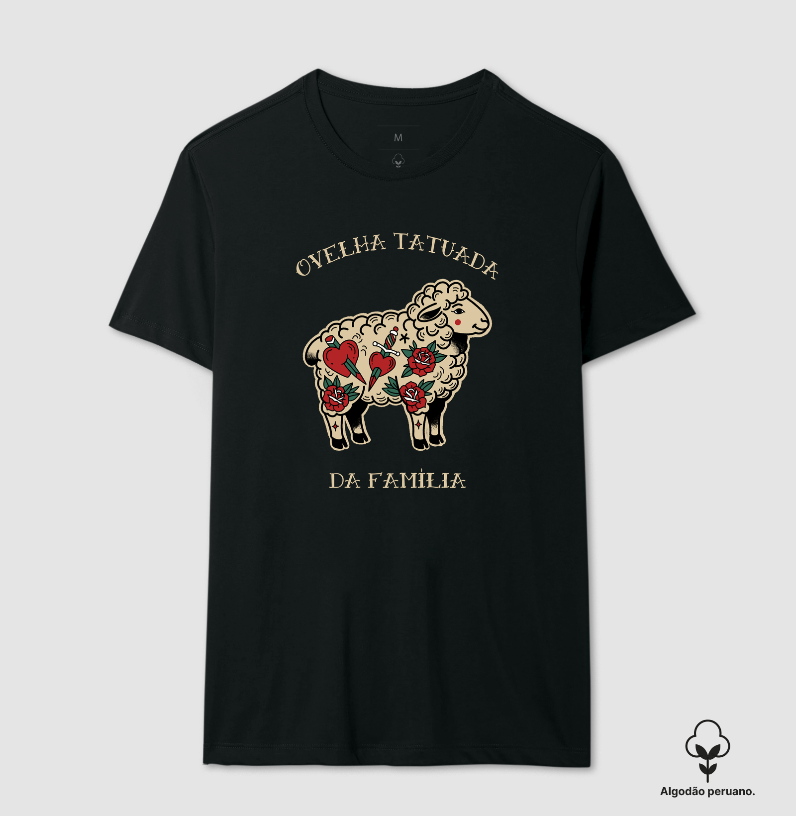 Ovelha Tatuada Da Família