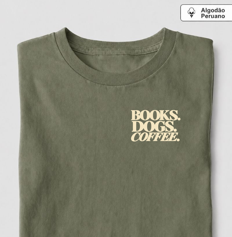 Books, Dogs, Coffee