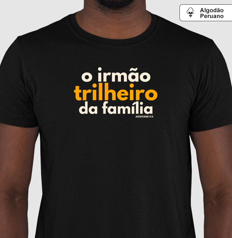 Irmão trilheiro da família