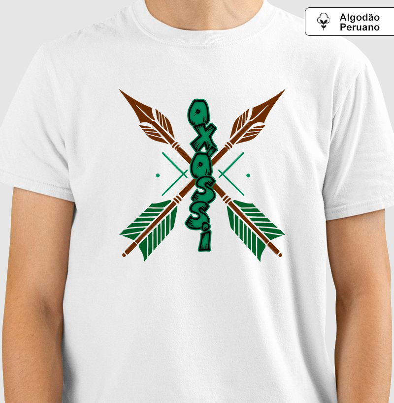 Oxóssi Simbologia - Algodão Peruano