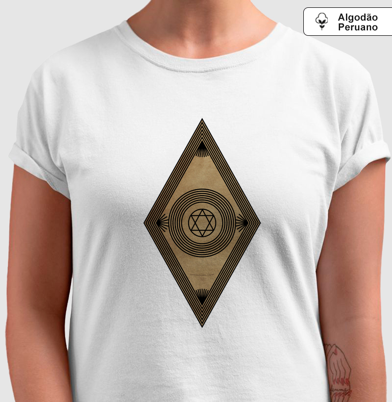 Camiseta Premium Justiça Divina – Equilíbrio e Retidão – Algodão Peruano Unissex