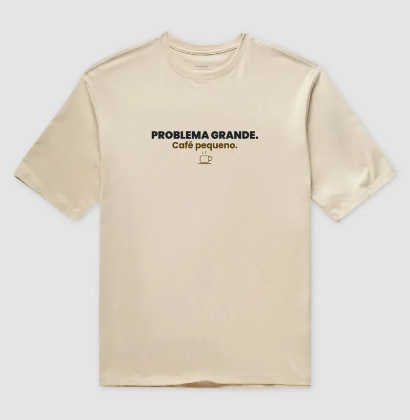 Pausa estratégica - Camiseta Oversized
