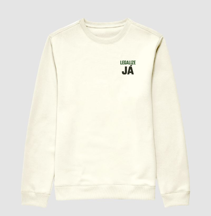 Suéter moletom - Legalize Já