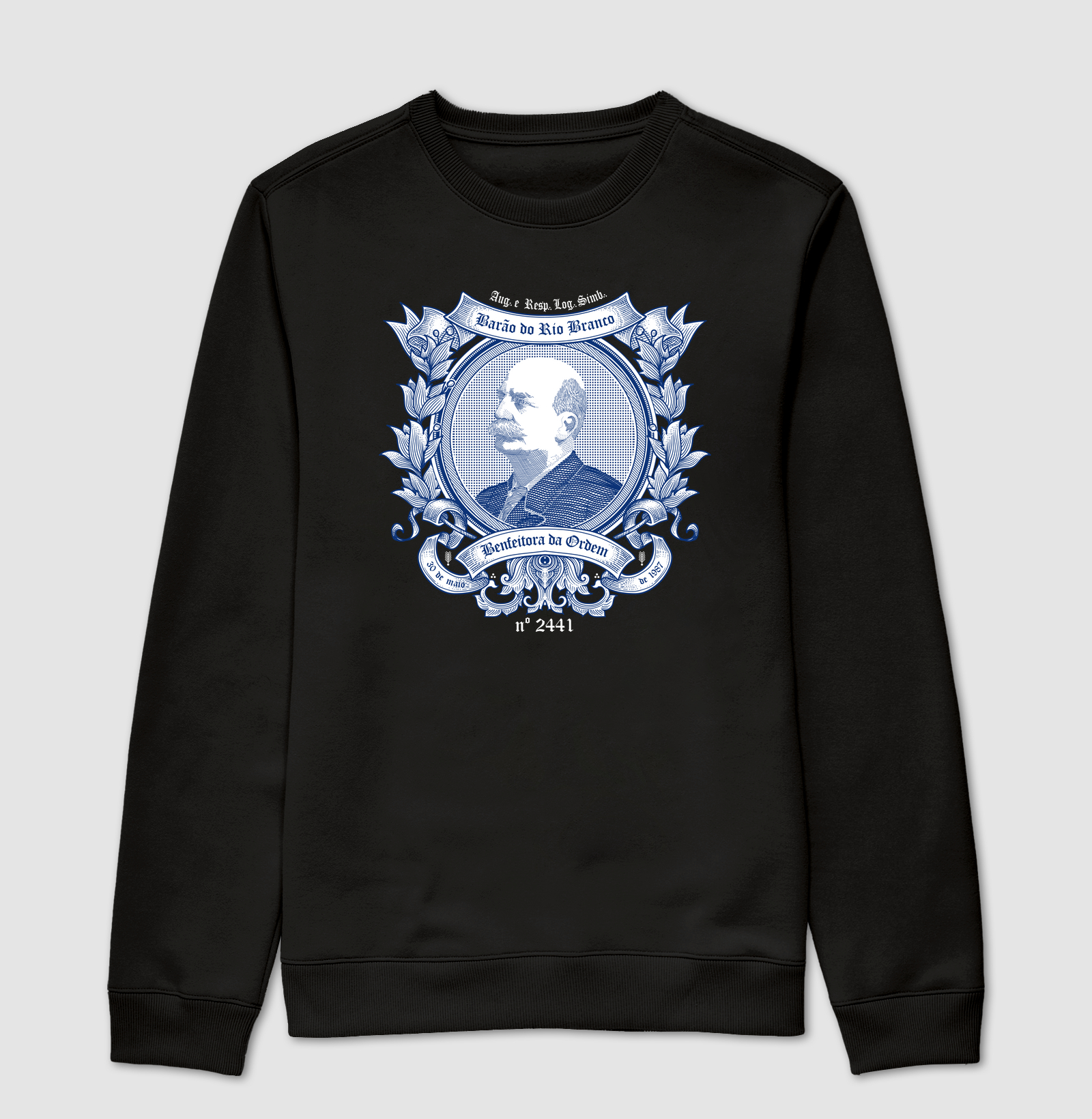 Camiseta exclusiva ARLS Barão do Rio Branco Nº 2441 - Benfeitora da Ordem