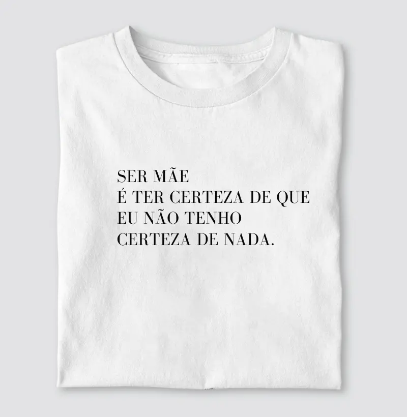 Certeza de nada