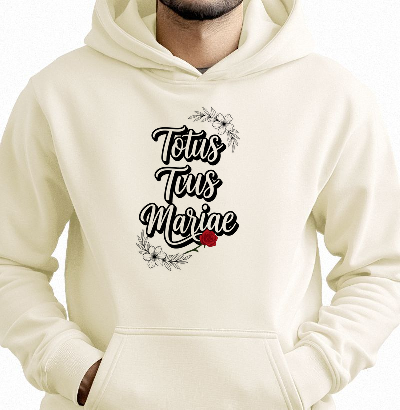 Hoodie Moletom Totus Tuus Mariae