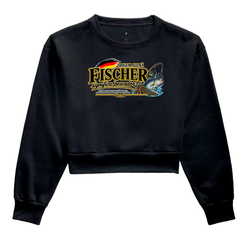 Fischer  - Cropped Moletom