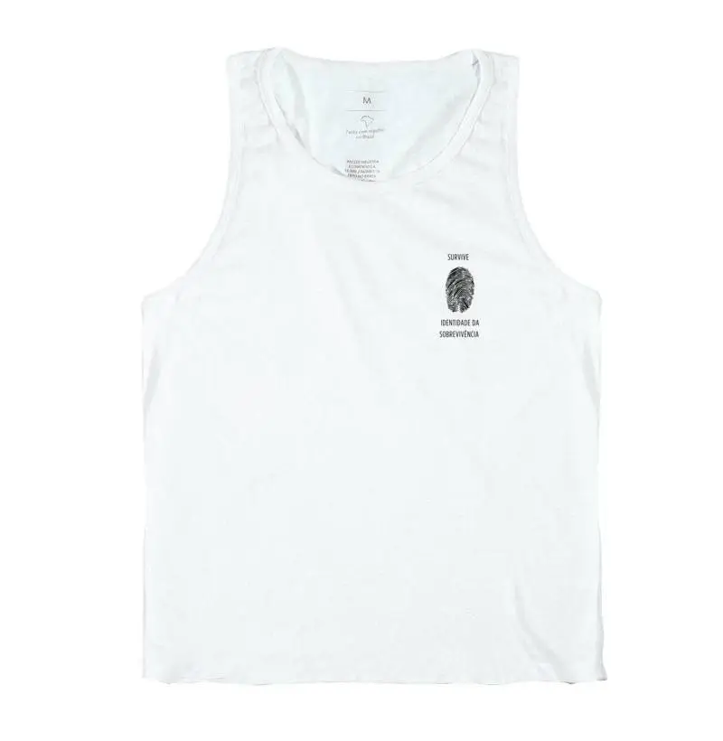 CAMISETA REGATA IDENTIDADE SURVIVE