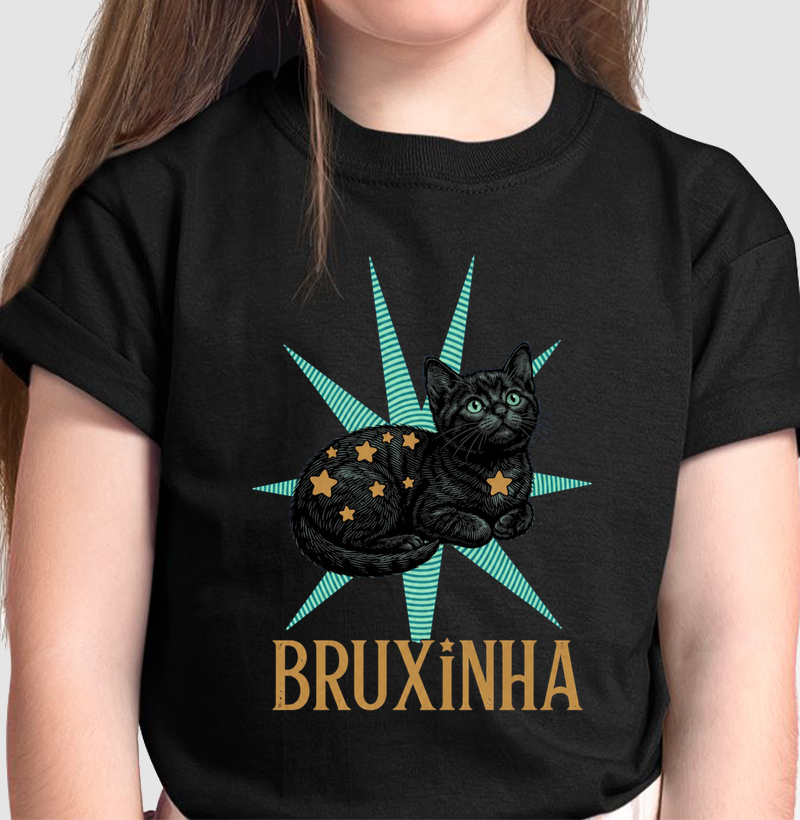 bruxinha gato preto