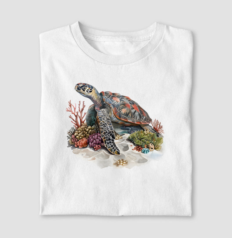 Tartaruga marinha aquarela