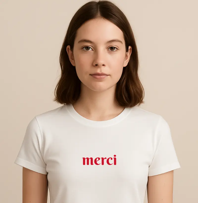 Camiseta Merci Red