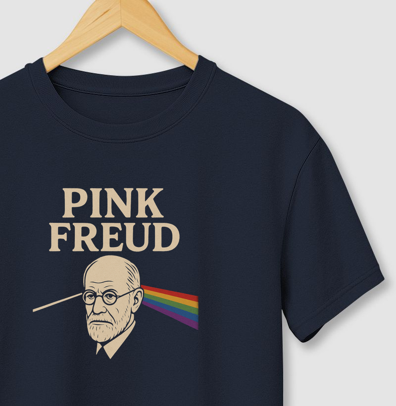 🖤 Camiseta Pink Freud