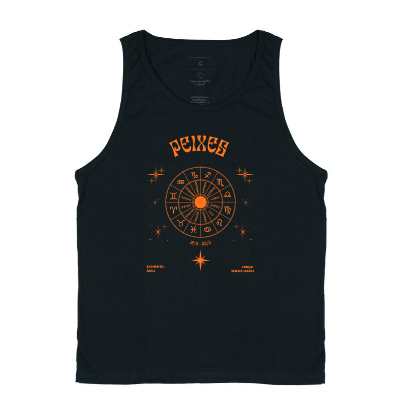 Camiseta Peixes — Sensibilidade das Águas