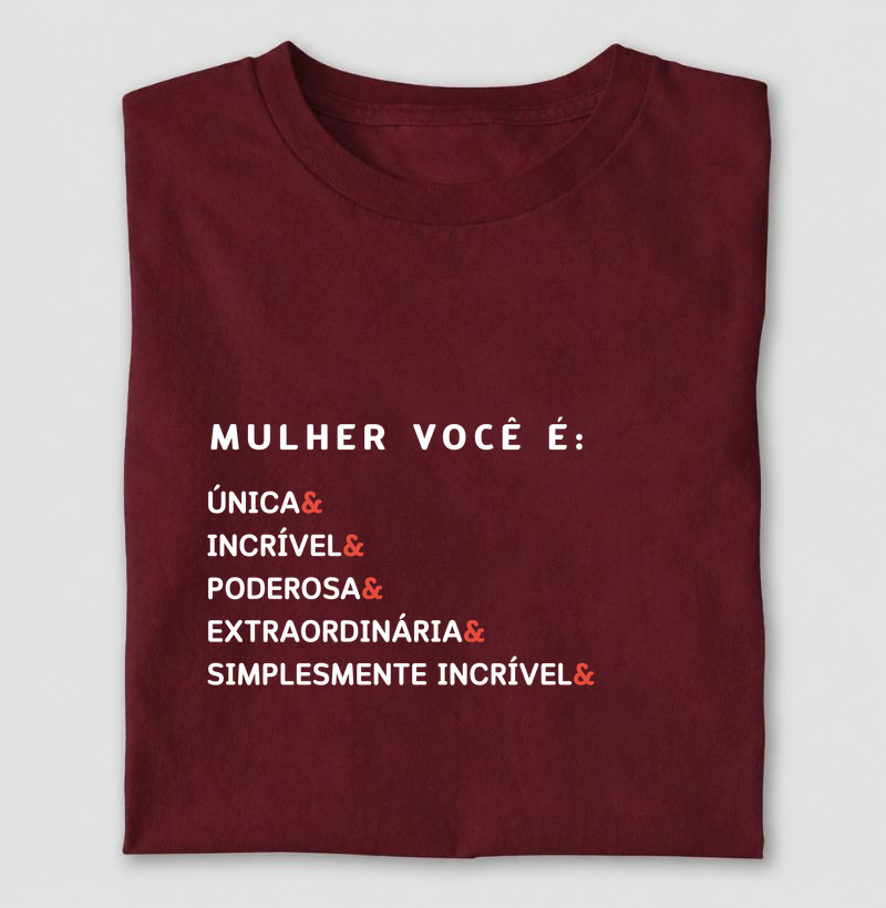 Essência Feminina - Camiseta