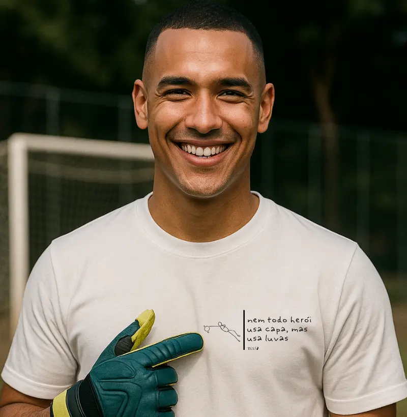 Nem todo herói usa capa, mas usa luvas