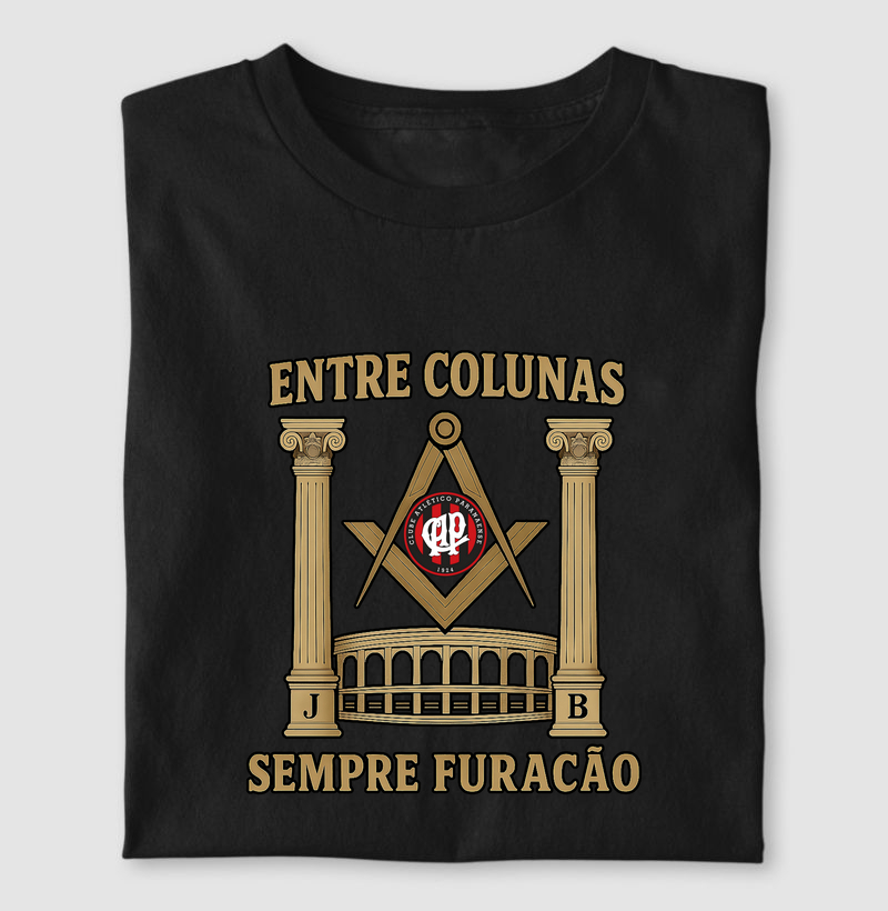 Camiseta Furacão Entre Colunas - Mr. GADU