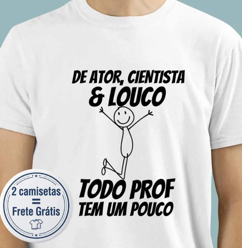 Camiseta Premium Professor/Pedagogo