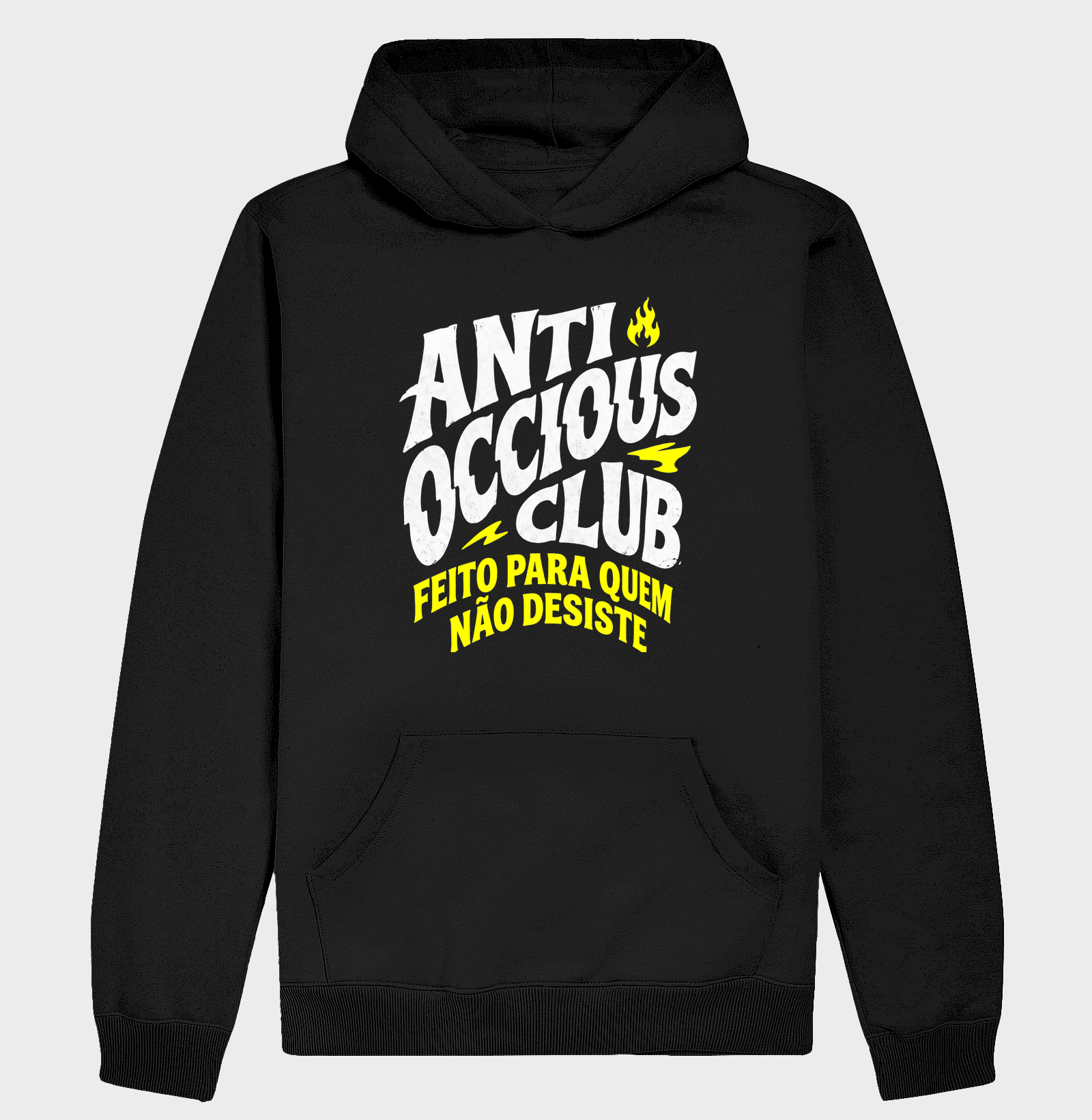 Hoodie Moletom - FEITO PARA QUEM NÃO DESISTE