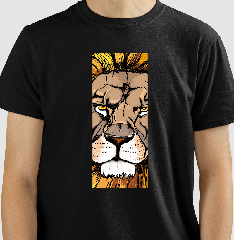 Camiseta Leão in Foco