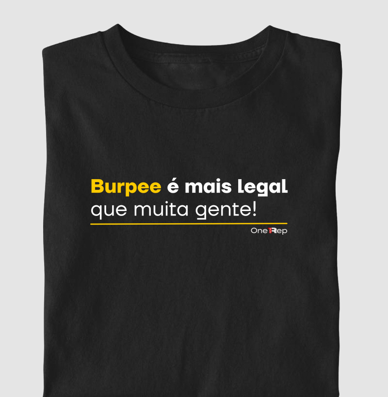 Burpee é mais legal que muita gente! (Masc. e Fem.)