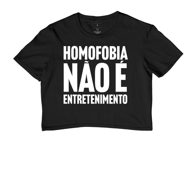 Homofobia não é entretenimento - Cropped