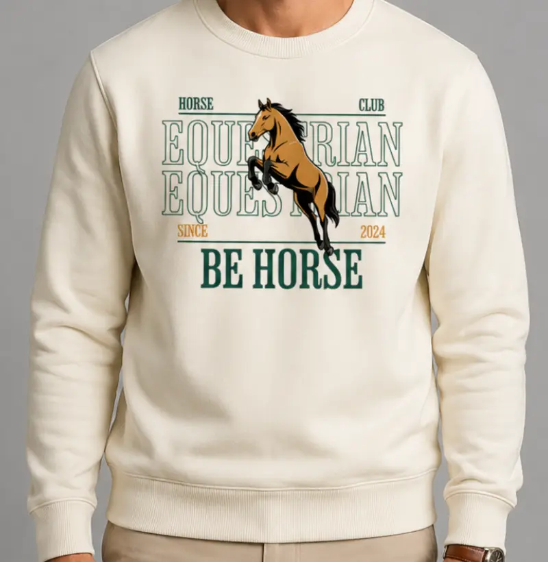 Equestrian Be Horse Suéter