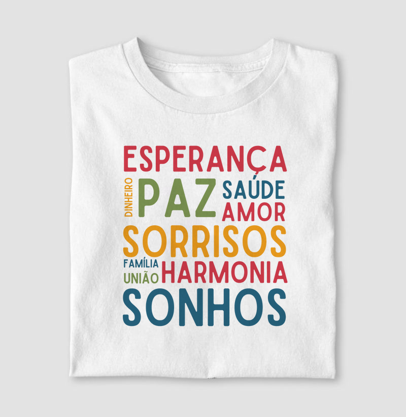 Camiseta | Desejos