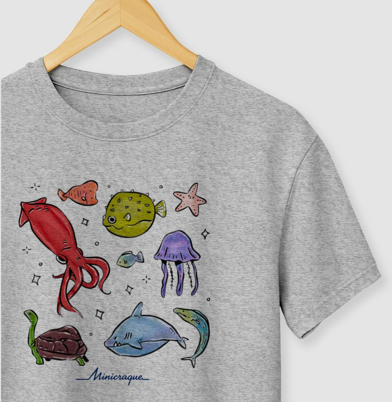 Artista Minicraque Fundo do Mar