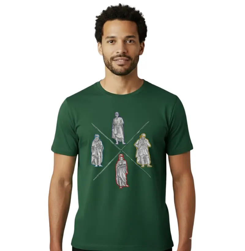 Camiseta - Tartarugas Ninja Renascentistas - Arte Exclusiva