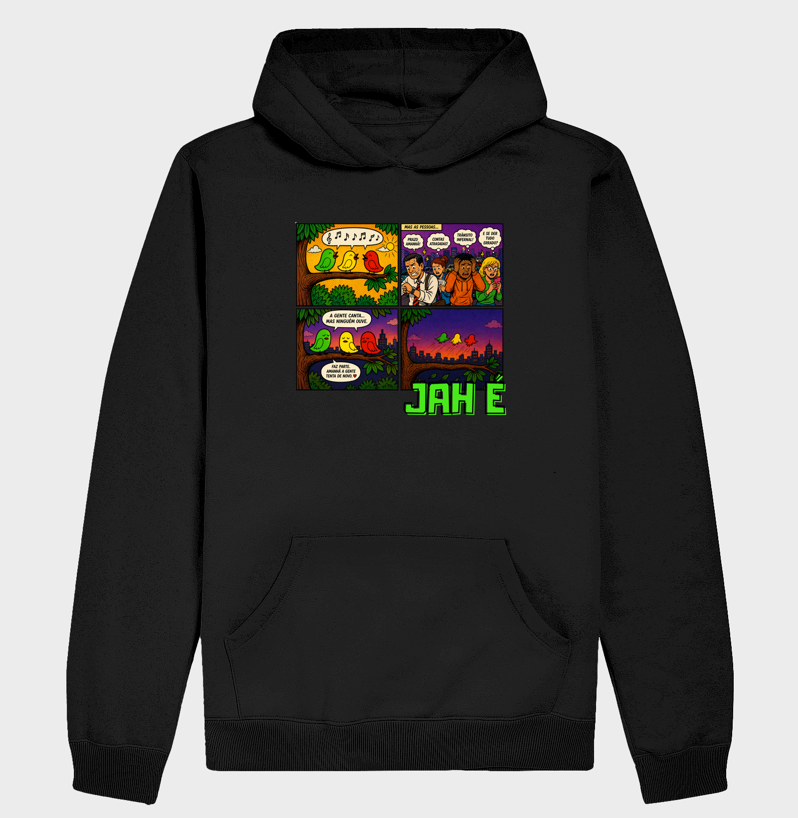 Quadrinhos do Reggae - Hoodie Moletom