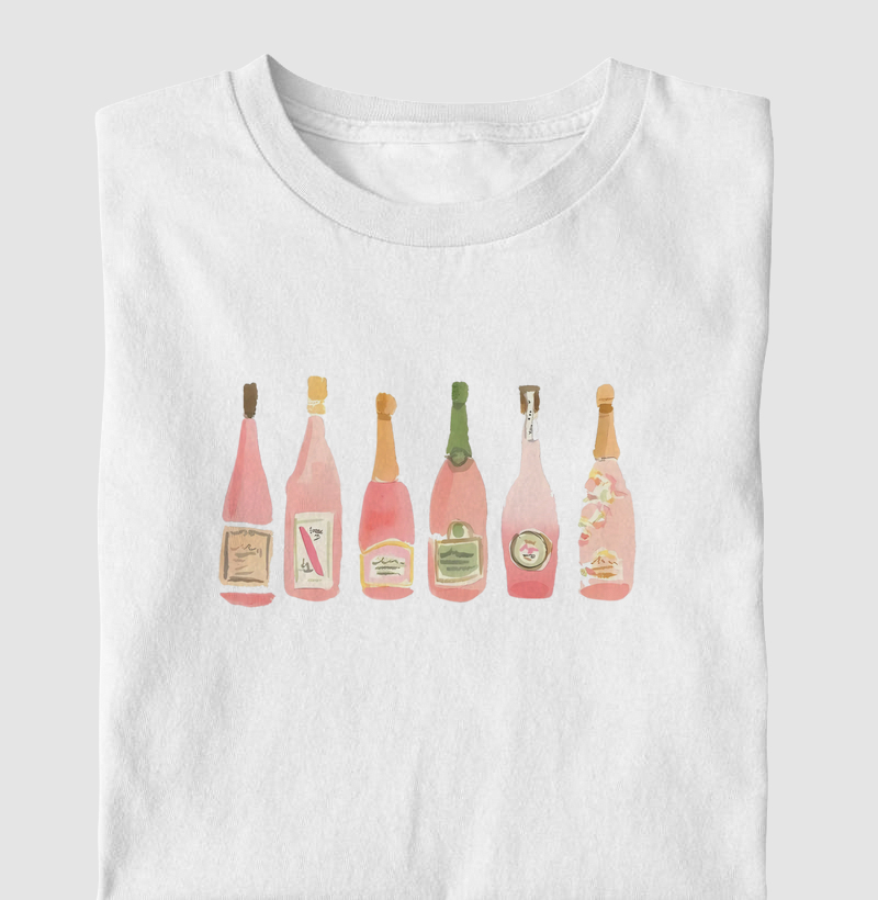 Camiseta Champagne Rose