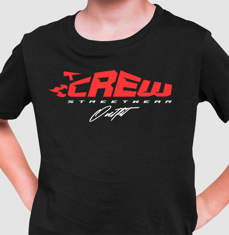 Camiseta Infantil - Crew Motor