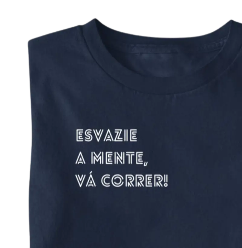 Esvazie a mente, vá correr