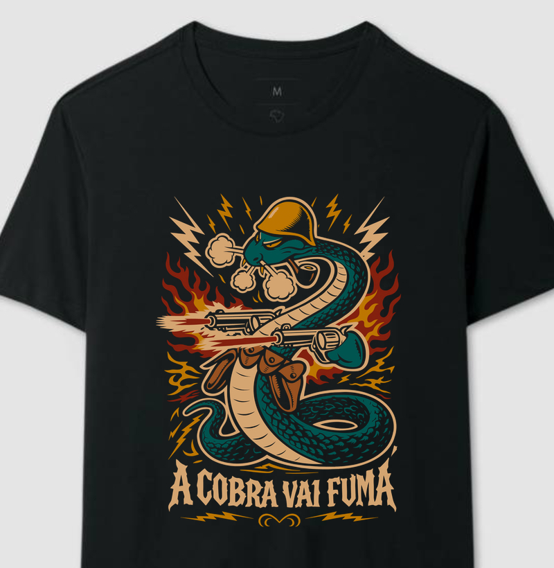 A cobra vai fuma