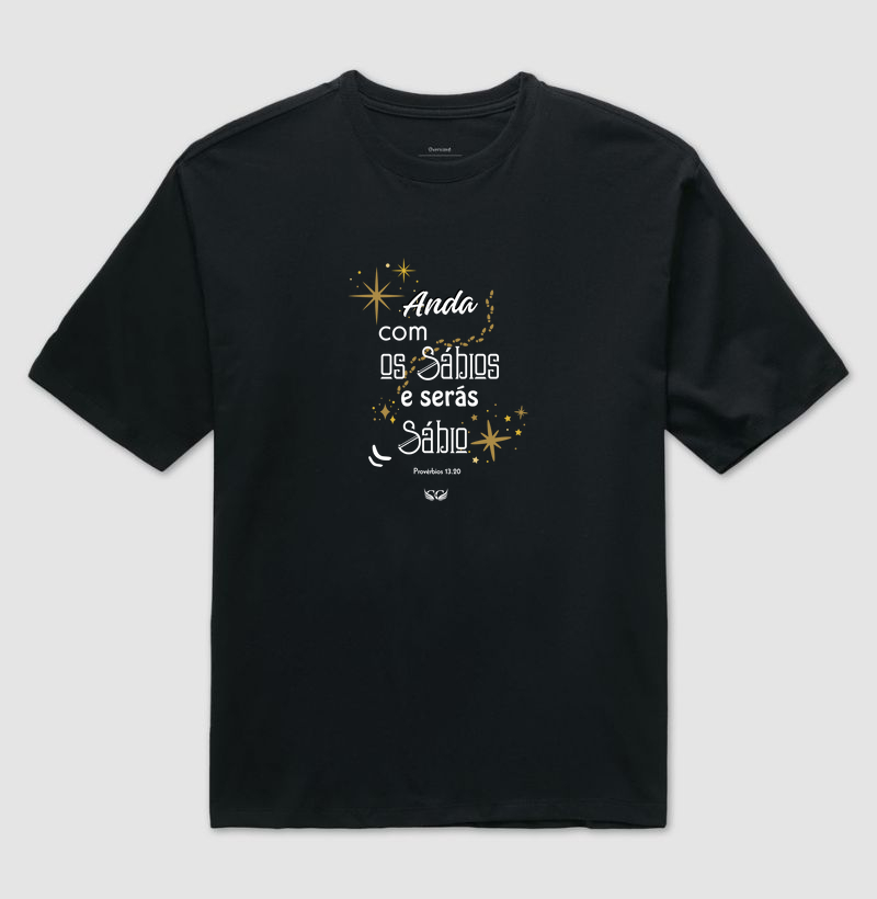 Camiseta Oversized Anada com os Sábios