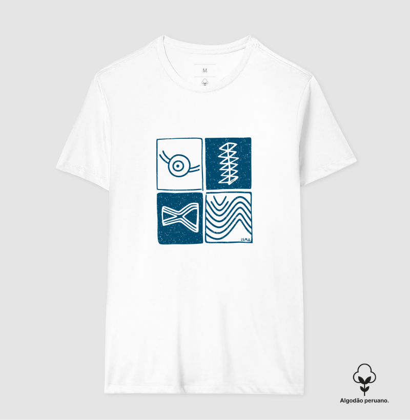 Costão do Santinho - Branca - Camiseta Algodão Peruano