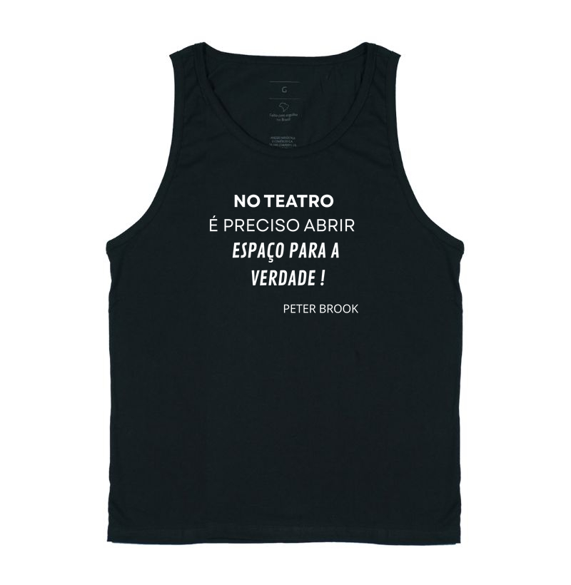 NO TEATRO É PRECISO ABRIR ESPAÇO PARA A VERDADE !