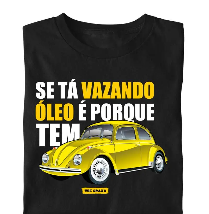 Vazando Óleo Fusca Amarelo