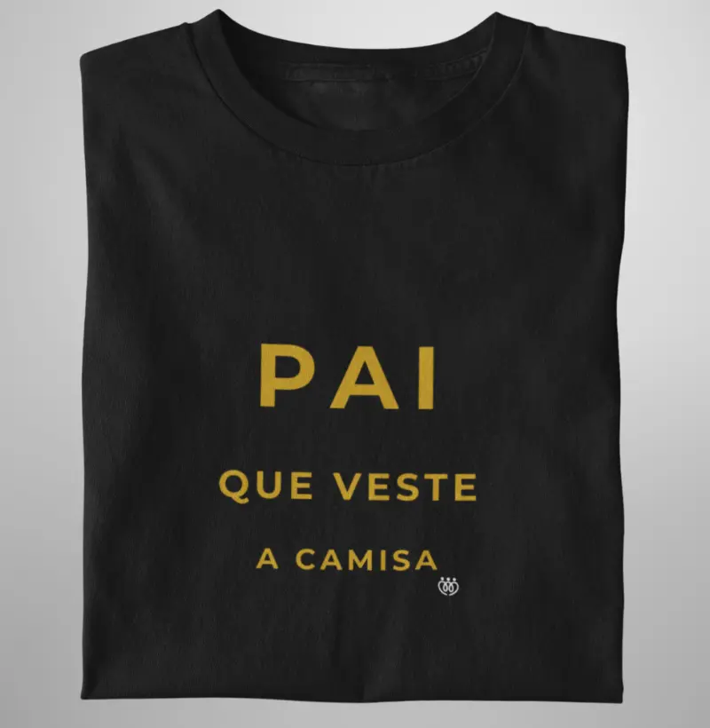 Pai que veste a camisa