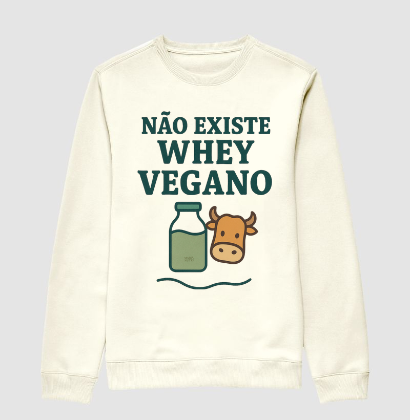 Não existe whey vegano