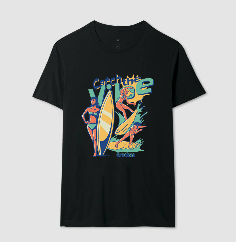 Camiseta Graciosa Surf Vibe