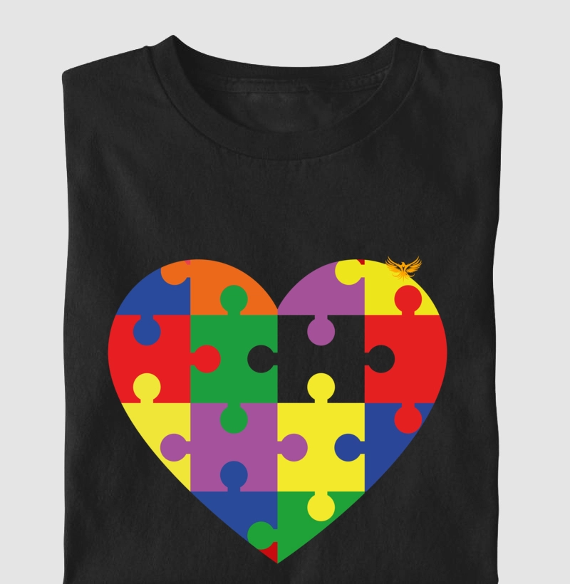 Autismo peça que me complementa coração