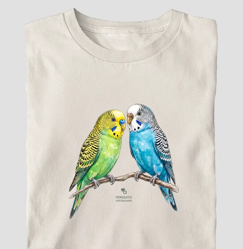 Aves - Periquitos Australianos - Oversized