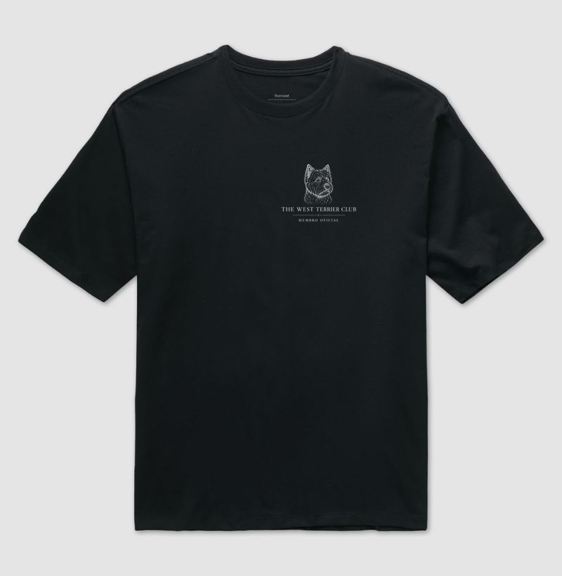 The West Terrier Club - Camiseta Oversized