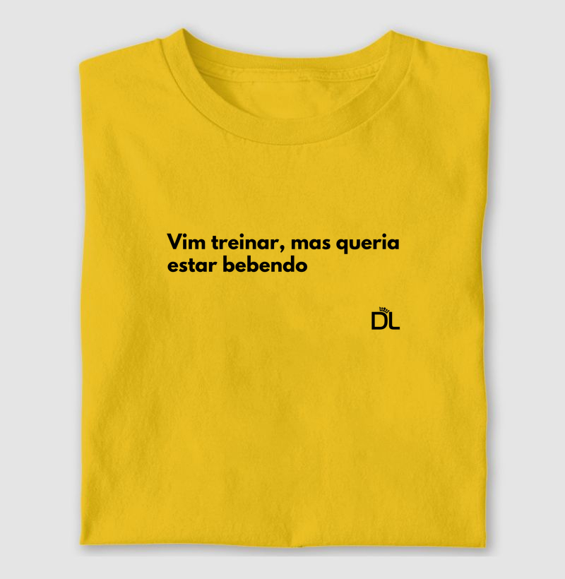 Queria estar bebendo
