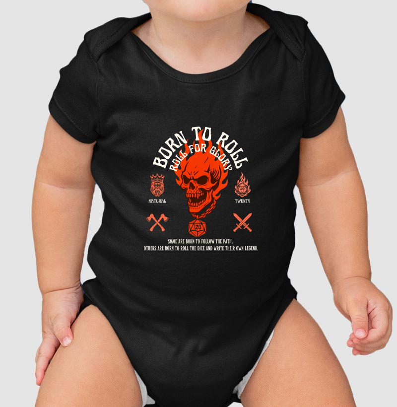Born to Roll - Body Infantil